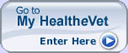 MyHealtheVet logo button
