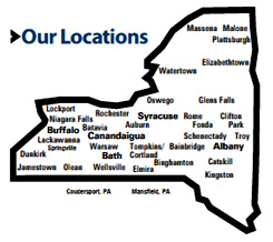 Locations of clinics