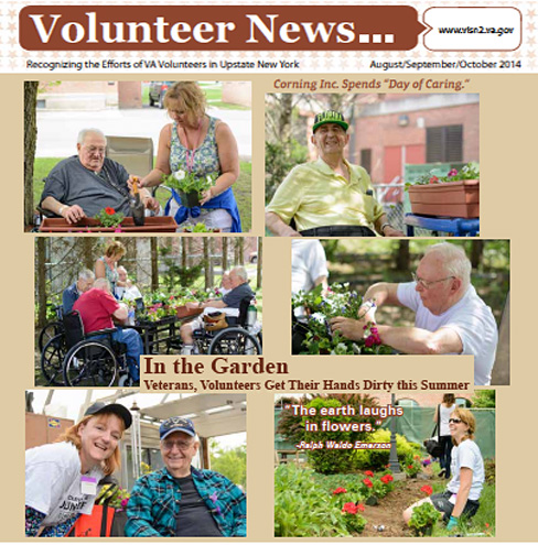 Veterans Volunteer News Cover Fall 2014 - Become a Volunteer 
