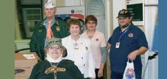 Veteran Volunteers event